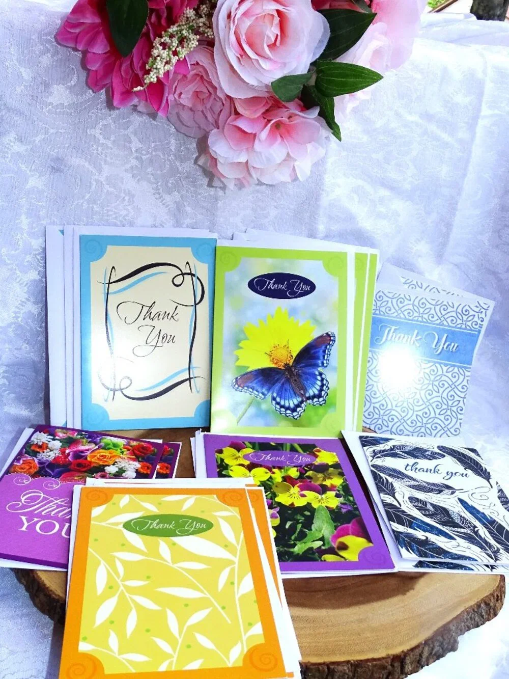 Assorted Hallmark Thank You Cards Group of 18